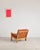 Brutalist Lounge Chair in Oak and Leather by Tage Poulsen, Denmark, 1970s For Sale - Image 6 of 16