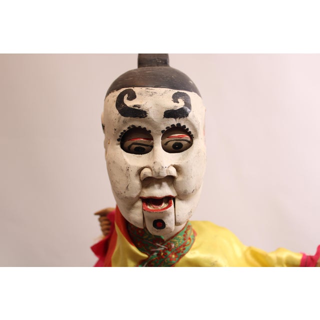 Theater Glove & Rod Drama Puppet B For Sale - Image 9 of 13