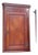 Circa 1830 Georgian Hanging Corner Cabinet For Sale