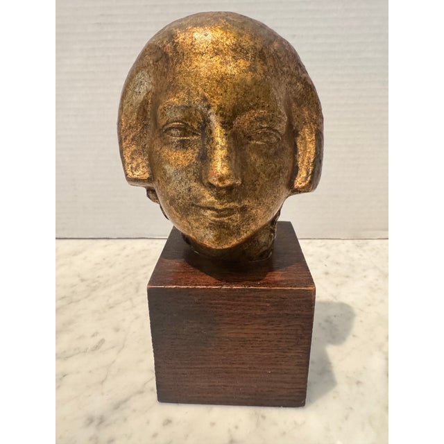 Sculpture “Tete De Femme” by French Artist Albert Patrisse For Sale - Image 9 of 9