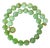 Australian Chrysoprase Beaded Necklace With Sterling Silver Chrysoprase Clasp For Sale