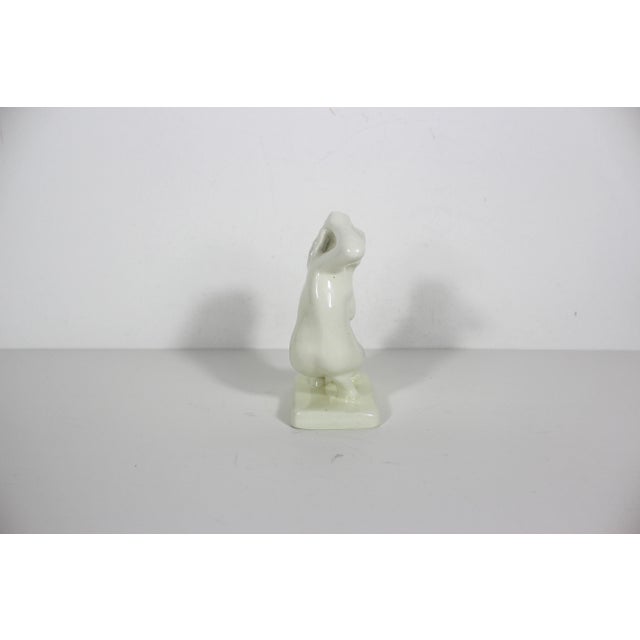 1940s Vintage Ceramic Crouching Aphrodite or Venus of Rhodes Icaros Rhodes Greece For Sale - Image 5 of 9