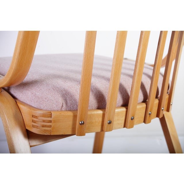 Mid-Century Czechoslovakian Dining Chair in Bentwood from Ton, 1970s For Sale - Image 11 of 18
