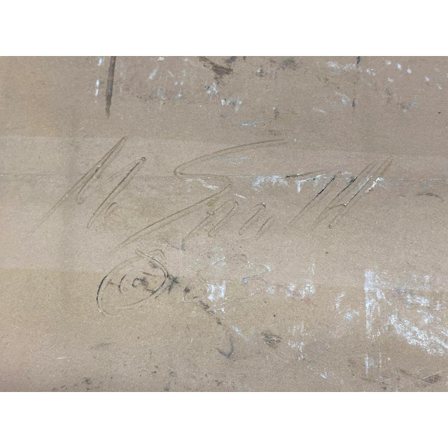 1980s Montgomery Smith Ceramic Whitewater Canoers Covered Vessel For Sale - Image 12 of 12