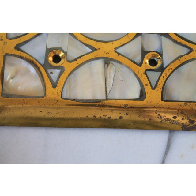 Vintage Hollywood Regency Style Double-Toggle Light Switch Plate Cover For Sale - Image 4 of 5