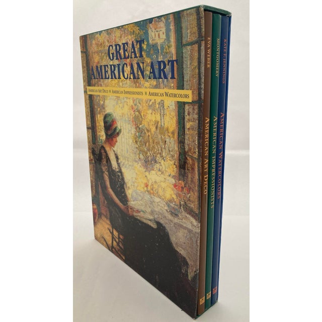 Art Deco Great American Art. American Art Deco, Impressionists, Watercolors. For Sale - Image 3 of 12