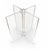 Vintage Acrylic Glass and Crystal Table, 1970s For Sale - Image 4 of 6