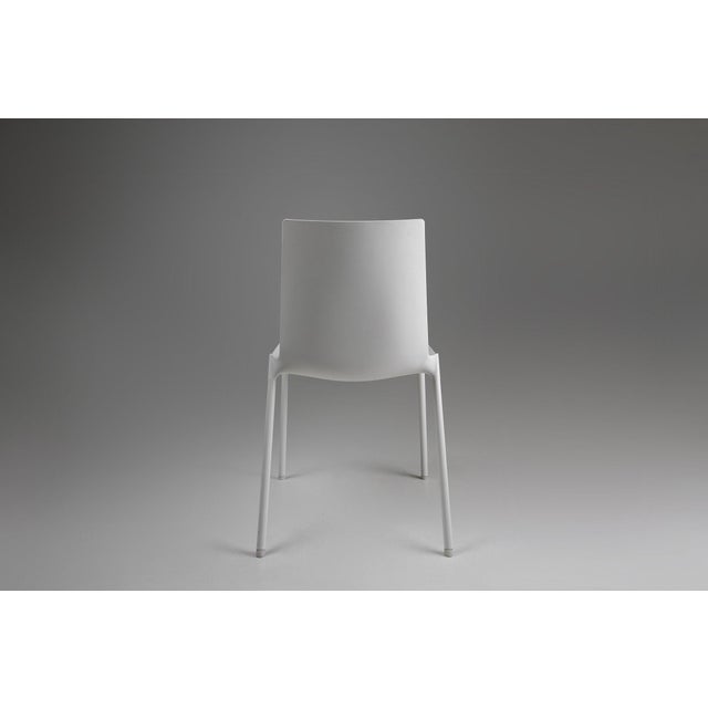 Vintage White Design Chair, Belgium, 2000s For Sale - Image 9 of 11
