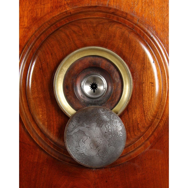 Safe Cabinet in Walnut, Iron and Steel, Milano, 1876 For Sale - Image 6 of 18