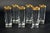 Glass Mid-Century French Gilded Rim Glasses from Saint Louis, 1950s, Set of 16 For Sale - Image 7 of 10