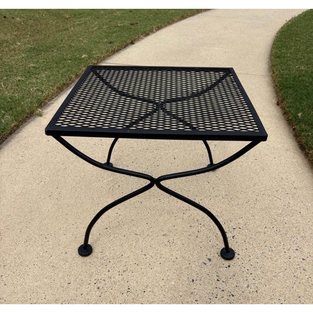 Russell Woodard Mid 20th Century Russell Woodard Petite Nesting Tables for Patio For Sale - Image 4 of 9