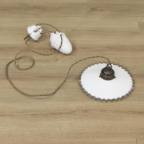 Antique Pendant Lamp, 1920s For Sale - Image 6 of 7