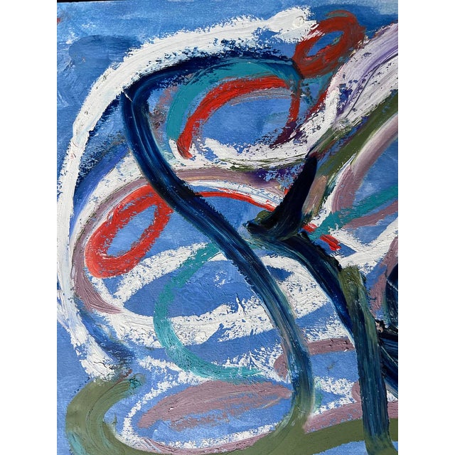 "Echo 4" by Monica Shulman Mixed Media Oil Paint and Oil Pastel