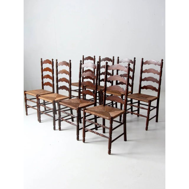 Tell City Chair Company Dining Chairs Set of 8 Chairish
