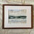 Green Contemporary Semi-Abstract​ Mixed Media Nautical Sailcloth Landscape​ - By JJ-Hogan | Process of Discovery, Framed For Sale - Image 8 of 10