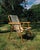 Wood Italian Bamboo and Brass Folding Chair attributed to Raffaella Crespi, 1960s For Sale - Image 7 of 11