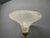 Italian Green Murano Glass Floor Lamp with Large Frosted Shade, 1980s For Sale - Image 12 of 13