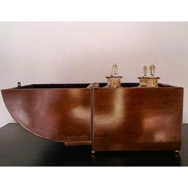 Brown Antique Biedermeier Dutch Liqueur Cabinet, 1800s For Sale - Image 8 of 18