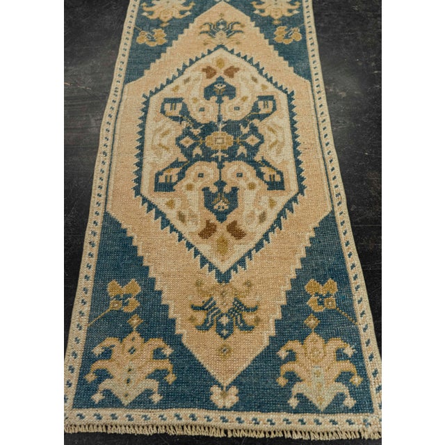 Turkish Mini Rug Oriental Hand Knotted Vintage Rug 1'5" x 3'2" #21135 Explore a curated collection of hallway runners,...