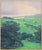 Green 'California Sunset, Drake's Bay' by Duane Wakeham, 1997, San Francisco, Pastel Society of America, Extra Large Oil Landscape For Sale - Image 8 of 11