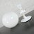1960s 1960s Mid Century Modern Table Lamp Stemlite by Bill Curry for Design Line With Opaque White Glass Ball Shade For Sale - Image 5 of 13