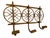Rattan Coat Rack in the style of Olaf von Bohr, Italy, 1960s For Sale - Image 6 of 7