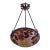 French Art Deco Pendant Light by Daum & Majorelle - 1925 Cameo Chandelier France For Sale