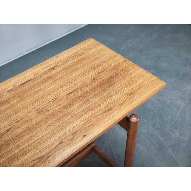 Czech Coffee Table in Oak by Krásná Jizba, 1960s For Sale - Image 10 of 16