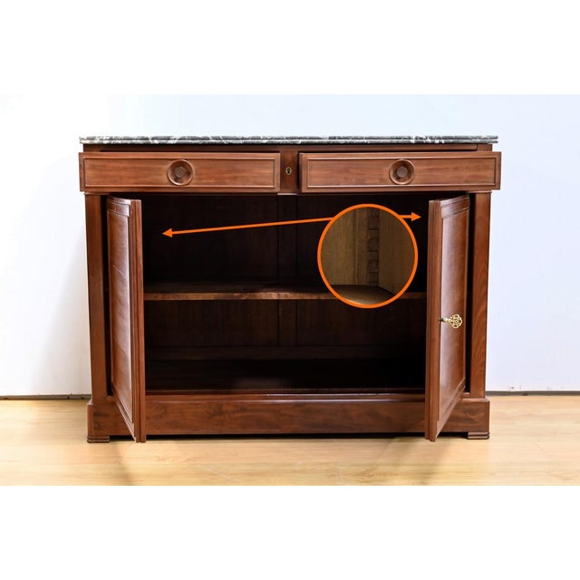 Mahogany City Buffet, Late 19th Century For Sale - Image 17 of 18