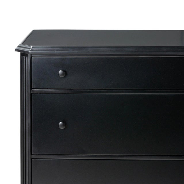 Four Hands Lendon 6 Drawer Dresser - Black For Sale - Image 10 of 12