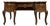 Antique Curved Provençal Desk in Carved Walnut, 1880 For Sale
