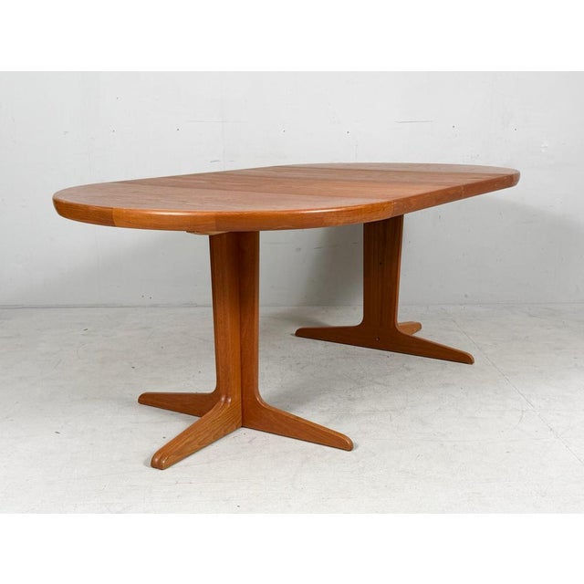 Mid-Century Modern Extendable Dining Table in Teak from VV Møbler, 1960s For Sale - Image 11 of 18
