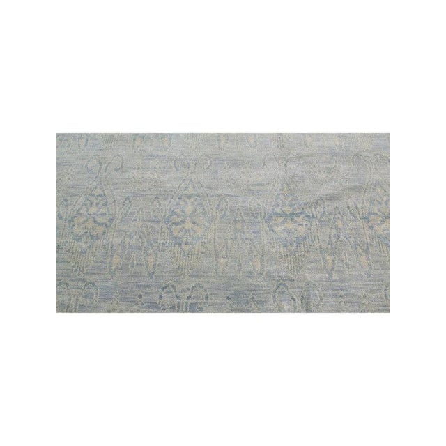1990s Handwoven Ikat Area Rug 12x15 For Sale In Dallas - Image 6 of 12