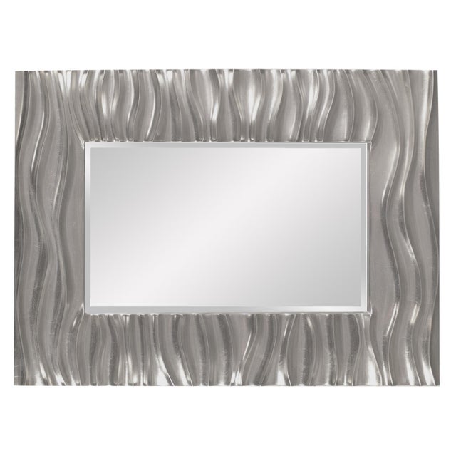 Contemporary Zenith Mirror - Glossy Nickel For Sale - Image 3 of 6