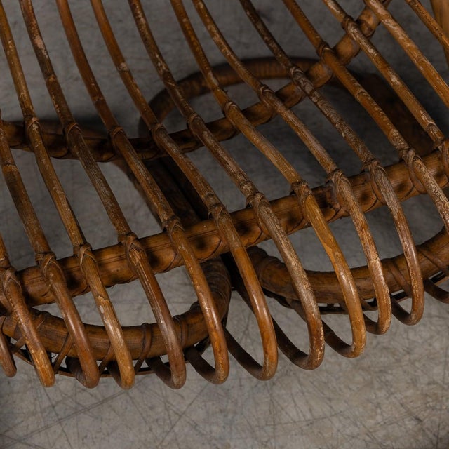 Set of Vintage Italian Wicker Armchairs by Tito Agnoli, 1960 For Sale - Image 14 of 18