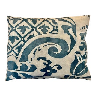 Custom Blue & White Fortuny Lavender Sachet For Sale