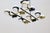 Vintage 12-Light Opal Glass and Metal Pendant Lamp from Stilnovo, 1958 For Sale - Image 18 of 18