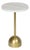 Arthur Accent Table, Natural Brass For Sale