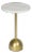 Regina Andrew Arthur Accent Table, Natural Brass For Sale