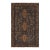 Rug & Kilim’s Baluch Tribal Rug With Navy Blue and Brown Geometric Patterns For Sale