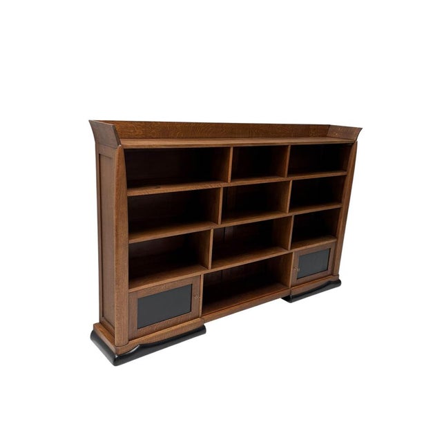 Art Deco Open Bookcase by Paul Bromberg for H. Pander, 1920s For Sale - Image 15 of 15