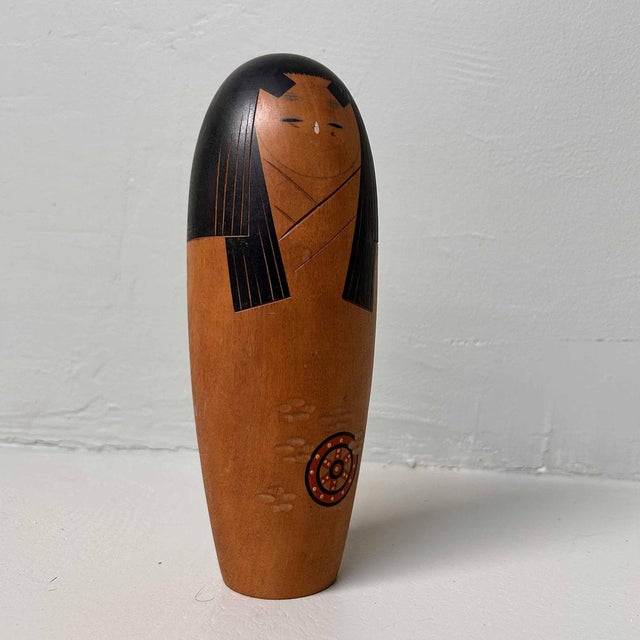 1960s Vintage Sosaku Kokeshi by Misui, Japan, 1960s For Sale - Image 5 of 16