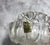Vintage Flower Frog, Crystal Frog,. Original sticker marked "Etains Du Manoir Paris France." Will make a beautiful vessel...