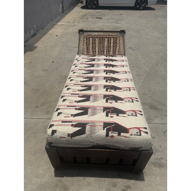 Early L & Jg Stickley Mission Oak Fainting Couch For Sale - Image 9 of 18