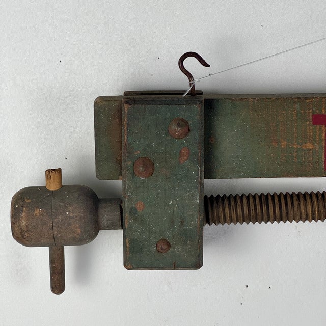 Unique Vintage Wood Shop Carpenter Double Sided Trade Sign For Sale In New York - Image 6 of 12