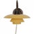 Wall Lamp Ph-1/1 with Yellow Shades by Poul Henningsen, 1930s For Sale - Image 4 of 14