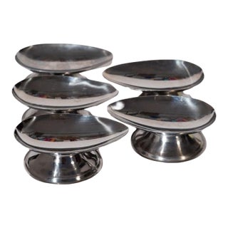 Vintage French Egg Coupes- Set of 5 For Sale