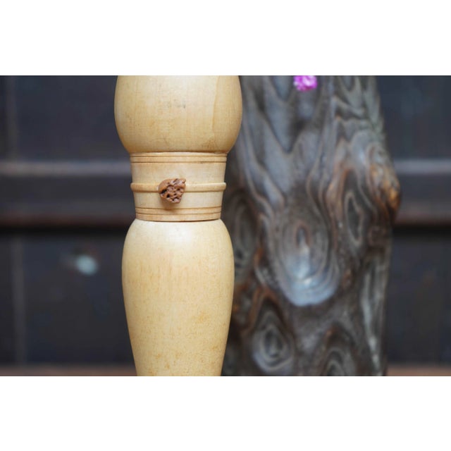 Mid-Century Modern Sosaku Kokeshi by Takeda Masashi, 1970s For Sale - Image 3 of 9