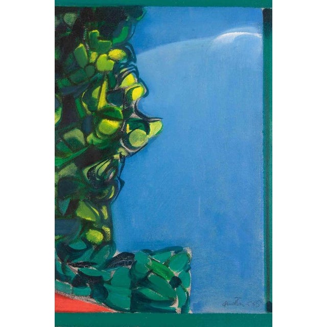 Carlo Quattrucci, Abstract Composition, 1965, Oil Painting on Canvas, Framed For Sale - Image 4 of 5