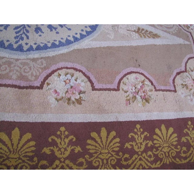 Large French Savonnerie Rug For Sale - Image 6 of 13